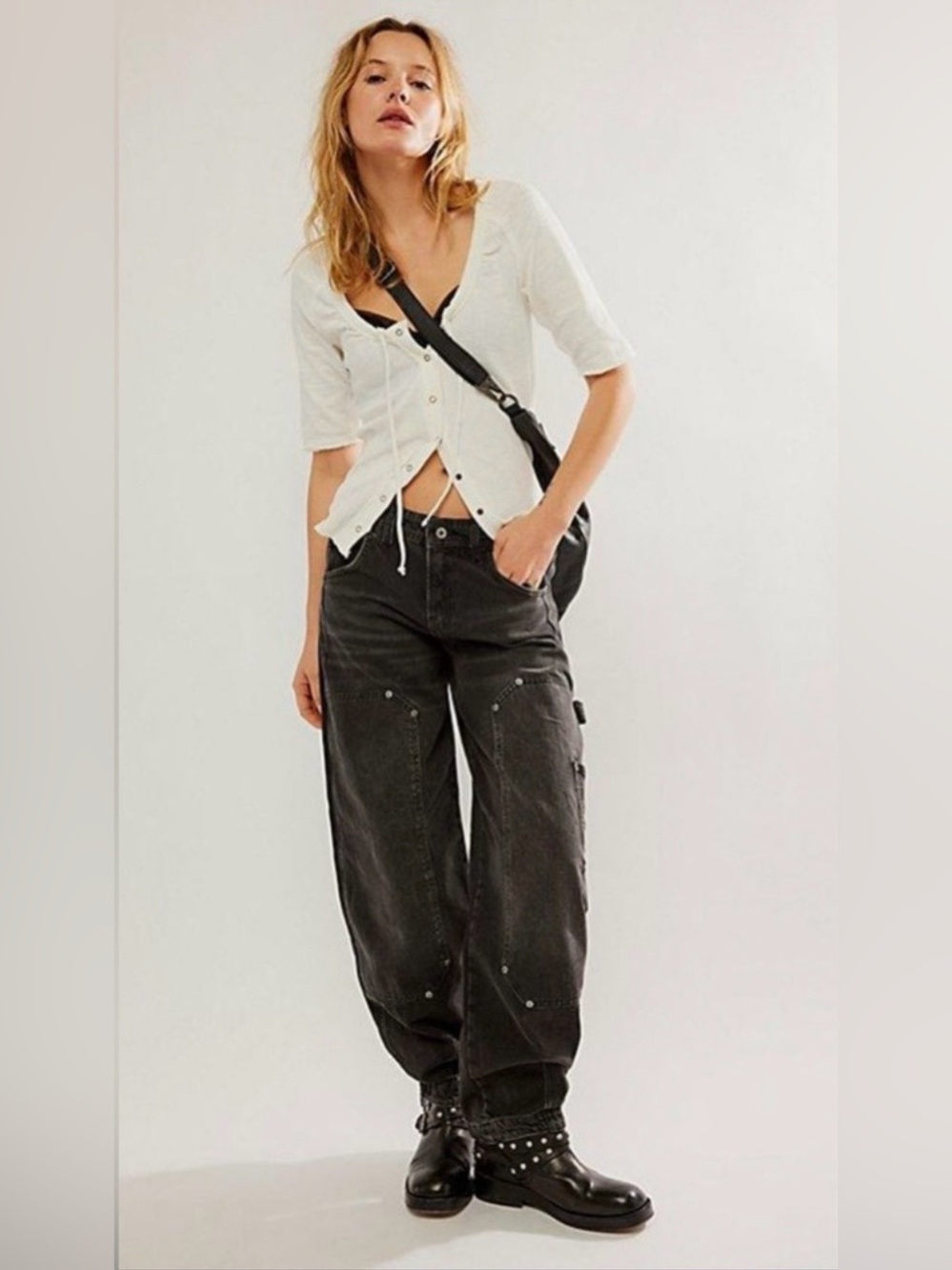 Free People We The Free Loren High Rise Carpenter Barrel Jean